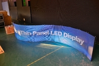 Étape de location mince incurvée par installation rapide d'affichage à LED Cadre de 60 hertz pour des événements