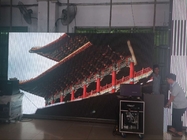 Panneaux d'affichage vidéo menés larges d'angle de vue, écran mené 500*1000mm de rideau en étape