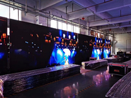 Pixels visuels d'intérieur 3840Hz du mur 3.91mm de l'étape sans couture LED 2 ans de garantie