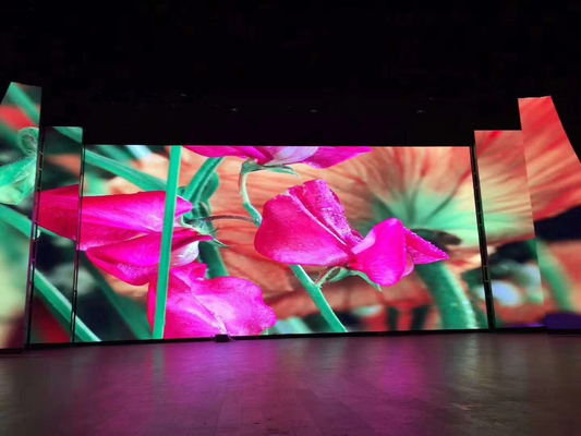 L'affichage à LED de location en aluminium 1R1G1B IP63 du pixel 3.91mm de moulage mécanique sous pression